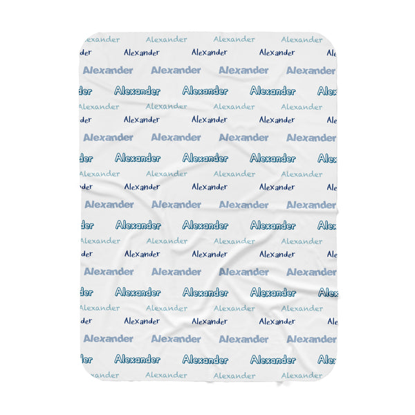 Personalized Name Swaddle Blanket - ALEXANDER Font style